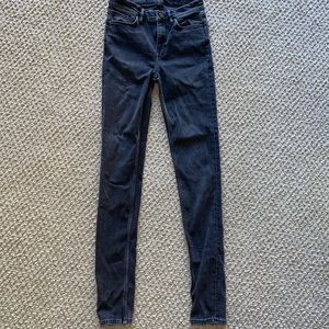AllSaints Black Grace Jeans size 27